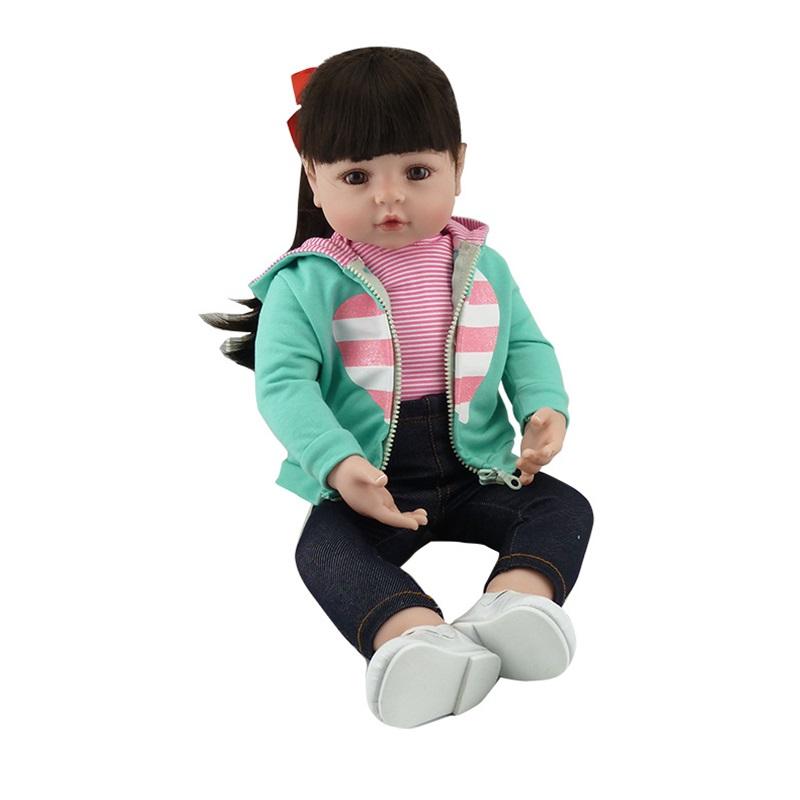 Realistic Baby Doll 48cm 60cm Lifelike Reborn Doll For Kids High Quality Simulation Doll Gift Soft Touch Perfect For Playtime And Collecting