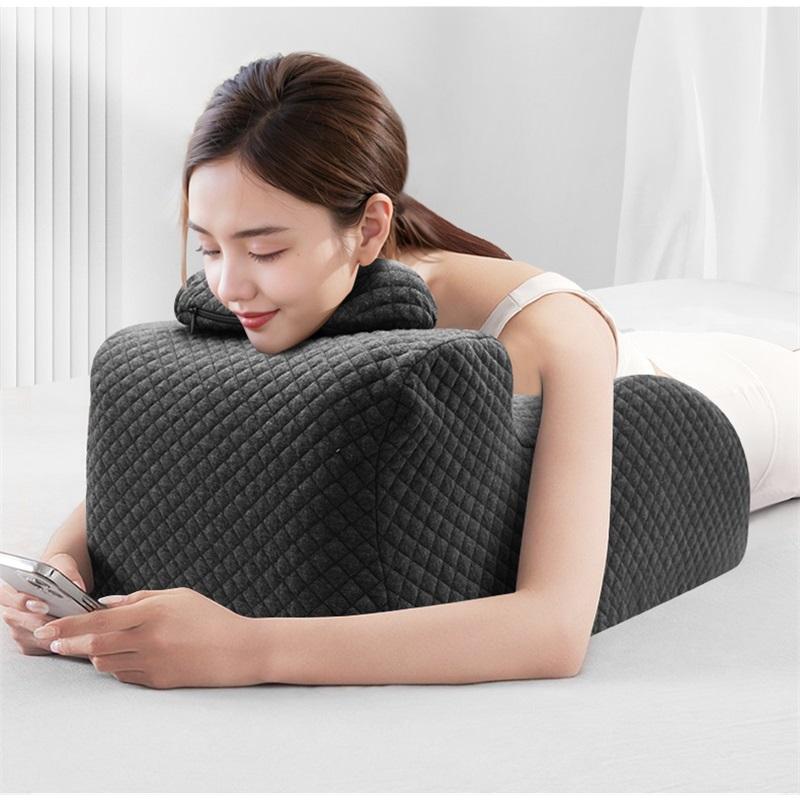 New Memory Foam Lumbar Support Pillow Multi-Function Orthopedic Cushion for Sofas,Bed,Couple Support Sleeping and Intimacy