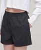 MUSINSA STANDARD WOMAN Women'S Nylon Banding Shorts [Dark Gray]