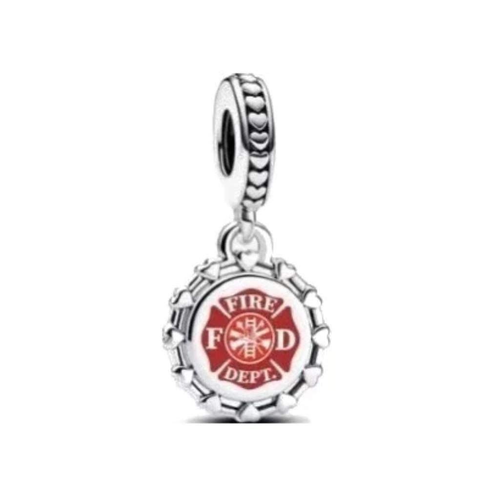 New S925 Silver Flag Balance Tower Charm Pendant for Bracelets Necklaces DIY Women Fine Jewelry Accessories