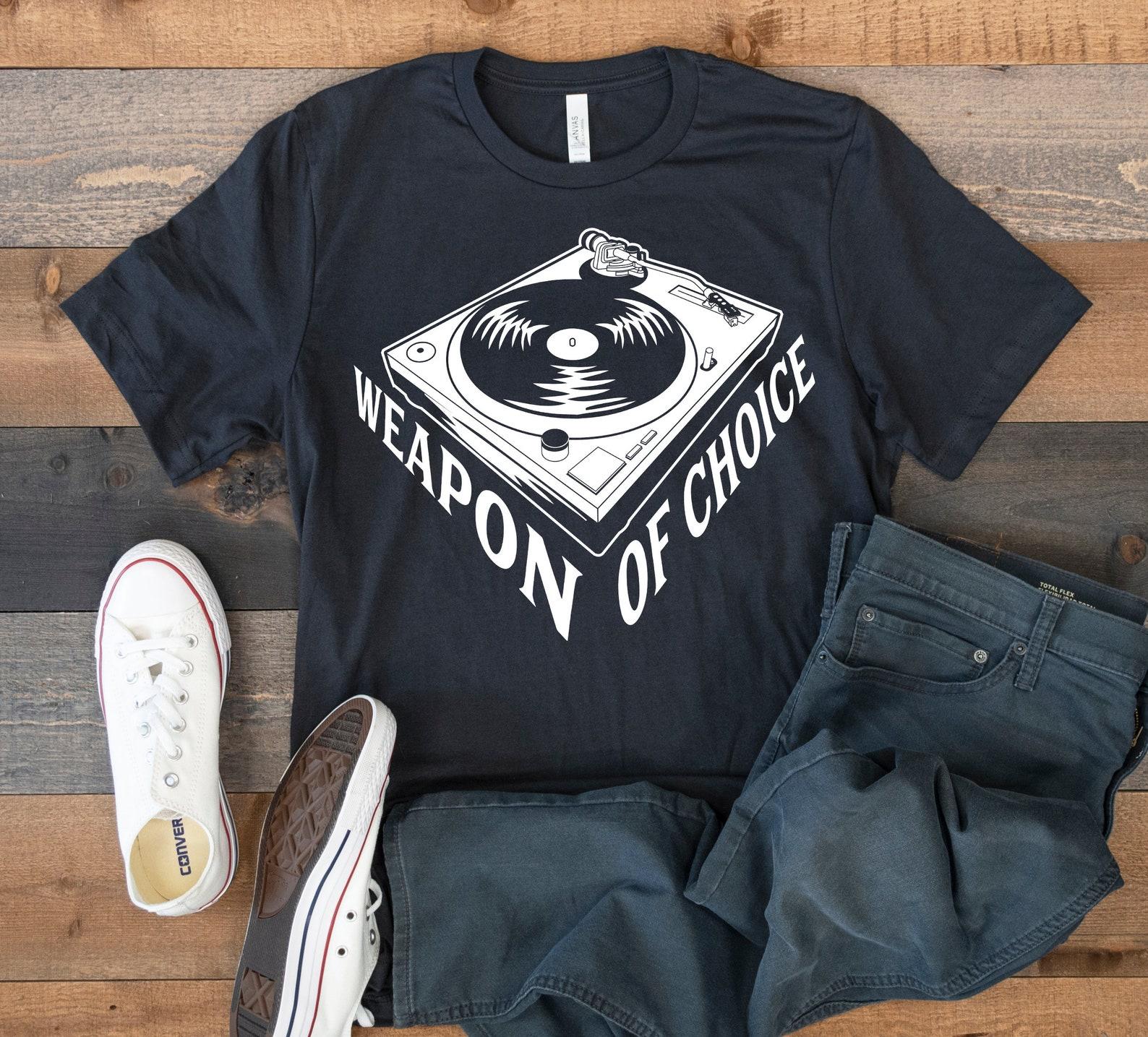 Disc Jockey T-Shirt, Funny DJ Tank Top, Turntable T-shirt, T-shirt,T-shirt, Kids Tee Apparel Gift 2XL