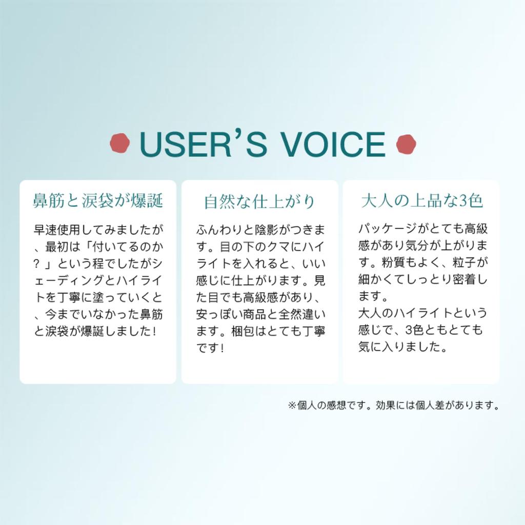 TIMAGE Bronzer Highlight Shading Matte Highlight Highlight Powder Nose Shadow Shading Create a 3D Contour with a Palette 17g Bronzer Highlight Shading