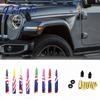 Flag Print Car Antenna Mast, Decorative Radio Antenna Accessory for Vehicle