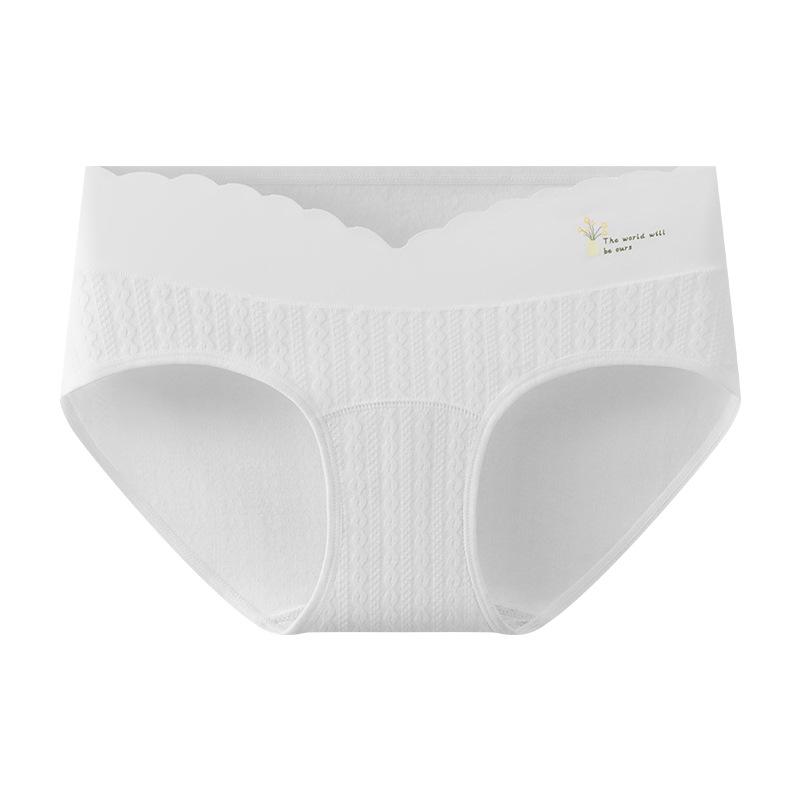 

Lady Spring and Autumn Pregnancy Postpartum Pure Cotton Low Waist Support Underwear XXL