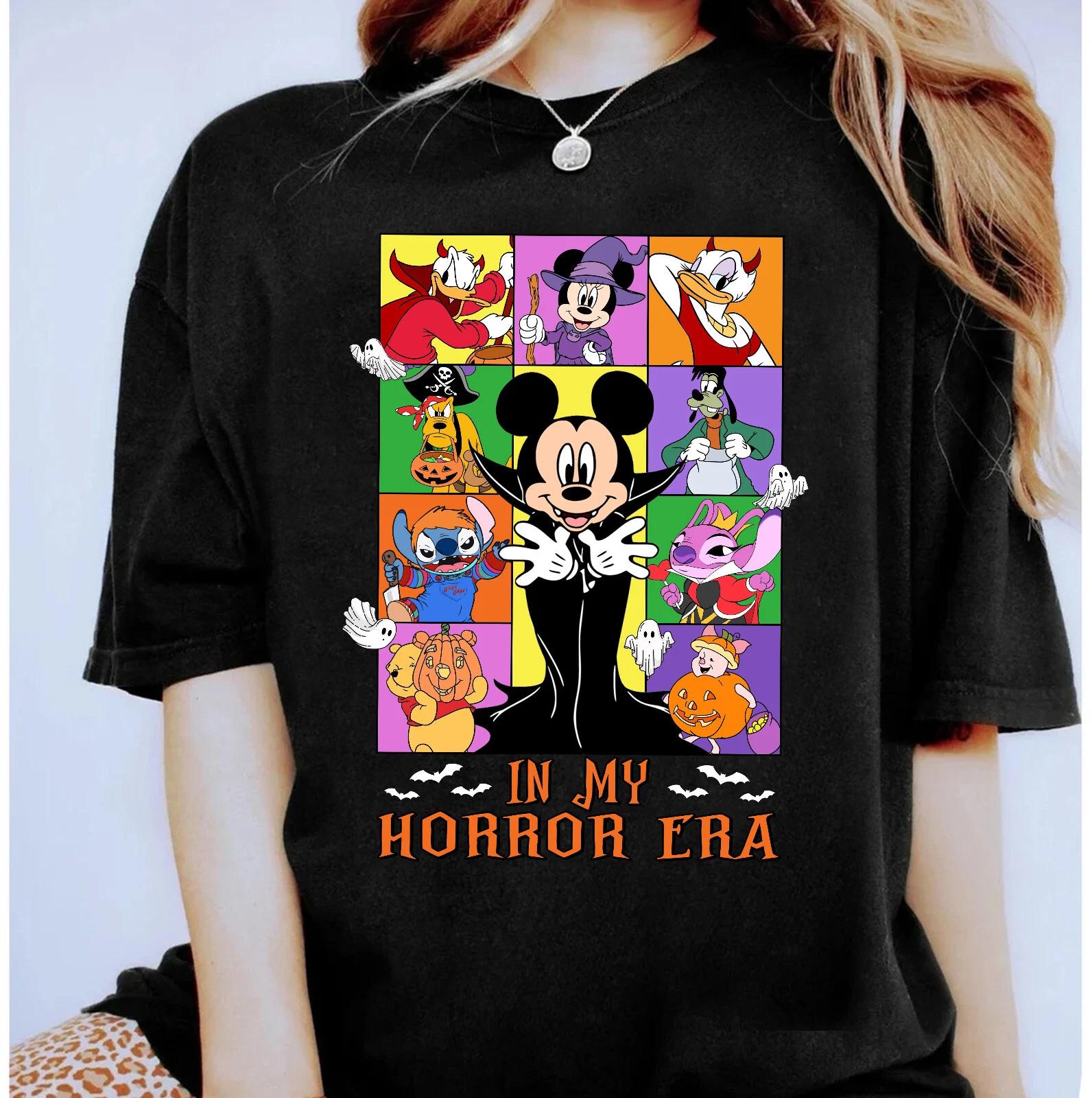 Disney Mickey and Friends In My Horror Halloween Unisex Adult Kid Shirt S