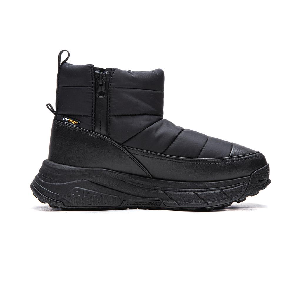 Li Ning Zhong Rong LITE Abrasion Resistant Cushioning Slip Resistant Short Snow Boots Women's Black AGLV286-2