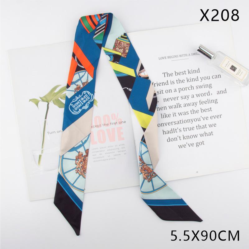 Versatile Vintage Silk Scarf: Hair Tie, Headband, Bag Accessory