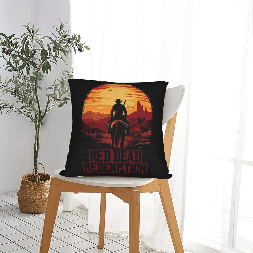 Arthur Morgan red dead redemption Pillow Cover  Novelty Pillow Case For Chair Sofa Home Decor Comfy Pillowcases Gift