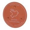 Bird Bath Copper Disk 99.99percent  Pure Copper Water Cleaner 1mm Thick with Stable Triple Point Support for Outdoor