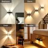 Rechargeable Induction Wall Lamp with Motion Sensor - Nightlight, Magnetic, Corridor Ambiance, High-End Feel