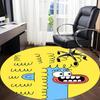 1pc Office Round Area Rug, Indoor Mat Suitable For Office, Under Office Chairs Bedroom Living Room Home Decor, Room Deco