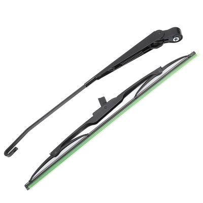 105 Degrees  Wiper Arm with Blade 0390506510 Long Shaft Windshield Wiper Arm for Willys Tractor Fishing Boat ATV UTV