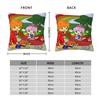 Home Decor Rainbows Brite Pillowcase Merch Pillow Cover Zipper Multi Size