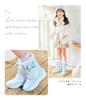 Arisana Snow Cold Weather Spiked Ribbon Marble Size M Kids' Boots, Girls' Boots, Blue, (19cm-20cm)