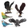 Owl Figurine Collection Pvc Wildlife Bird Models For Kids Learning And Room Decoration