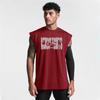 Do The Work  Men's Summer Quickly-dry Fashion Casual Breathable Loose Fitness Bodybuilding Gym Sports Printed Undershirt