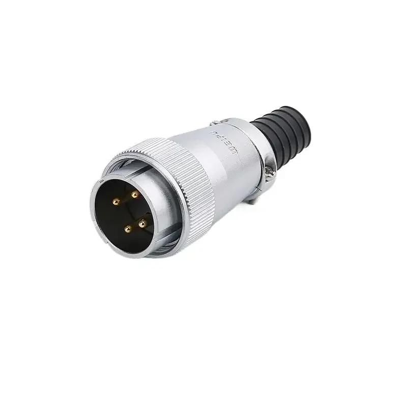 WEIPU WS32 TQ+Z M32 4 6 8 10 11 12 13 19Pin Male Plug Female Socket Panel Automotive Connector 10-50 A  AC DC High Voltage Power
