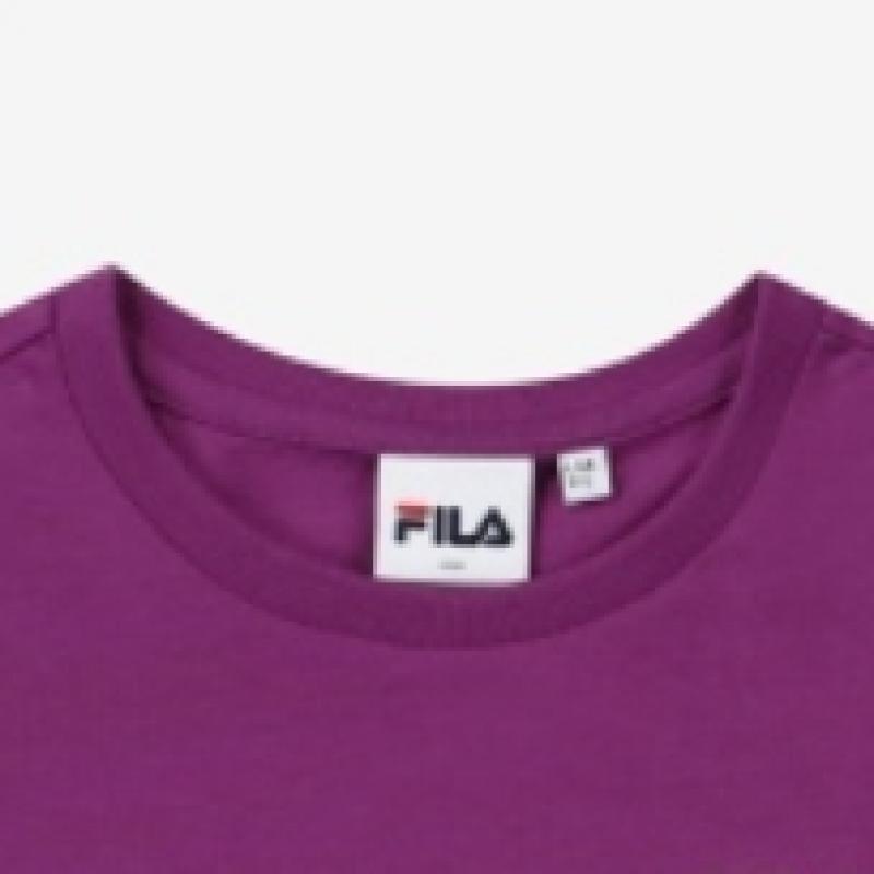 [Fila Kids] Fila Swirl ShorT Sleeve T shirT  Fk2rse2107x Plm  q0zFk2rse2107xPlm