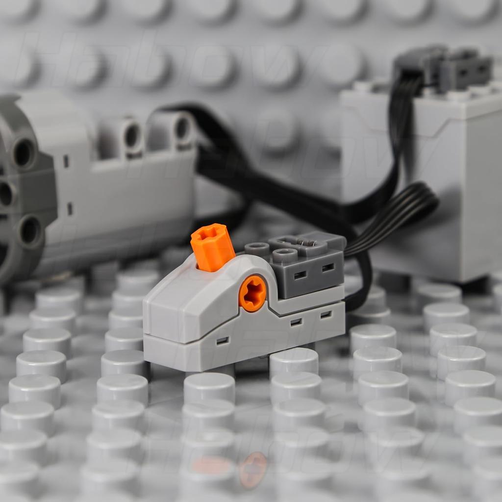 Habow Technic Power Function Control Compatible with Lego Motor MOC Technic Parts Switch-8869 (3-Piece Set)