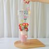 With Light String Crochet Flower Bouquet Artificial Flowers Decor  Teacher's Day Gifts