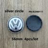 For VOLKSWAGEN 4pcs 56/65/70/76mm Wheel Center Hub Caps For Volkswagen PASSAT LAVIDA Sagitar BORA JETTA GOLF POLO Lamando T-Cros CWR1