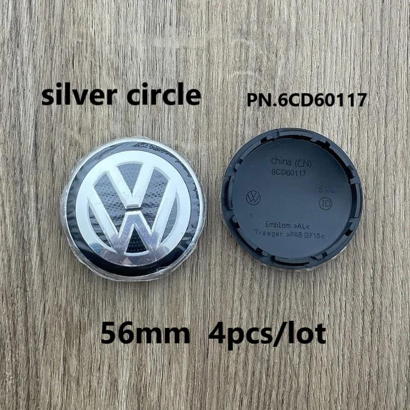 For VOLKSWAGEN 4pcs 56/65/70/76mm Wheel Center Hub Caps For Volkswagen PASSAT LAVIDA Sagitar BORA JETTA GOLF POLO Lamando T-Cros CWR1