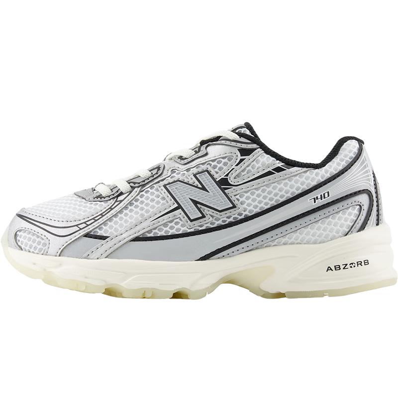 New Balance Dziecięce Sneakersy Retro 740 Patchworkowe