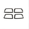 For Toyota Tacoma 2016- Carbon Fiber Inner Car Door Handle Bowl Cover Trim