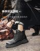 Herrenschuhe Frühling und Herbst Herren Casual Business Schuhe Lederschuhe Herren Lederoberfläche Weiche Sohle Mittleren Alters Low Top Freizeitschuhe