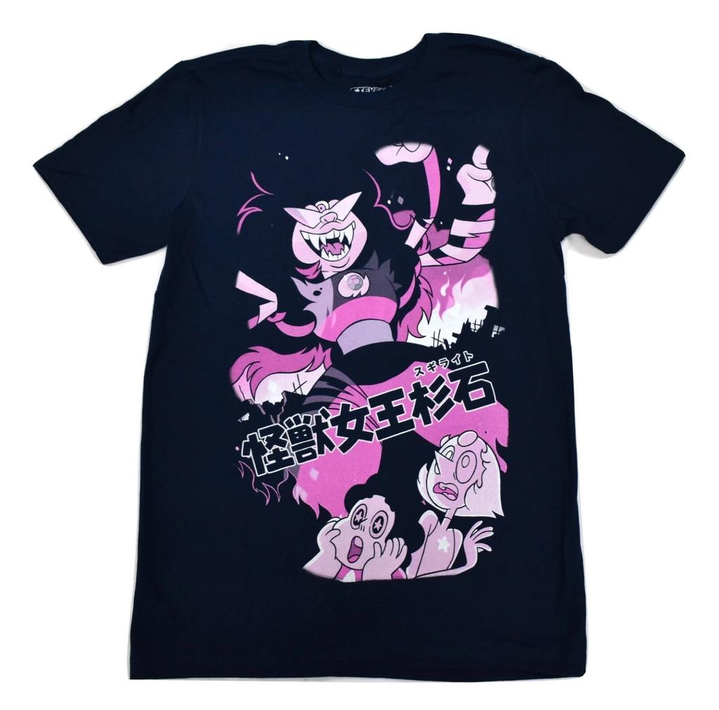 Steven Universe Uomo Numero 7 Copertina Fumetto Maglietta Blu Navy Nuova XS
