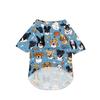 Dog Sweater - Lightweight Pet Clothing with Animal Print, Casual Dog Shirt for Small Medium Dogs, Comfortable Pet Apparel for Daily Use