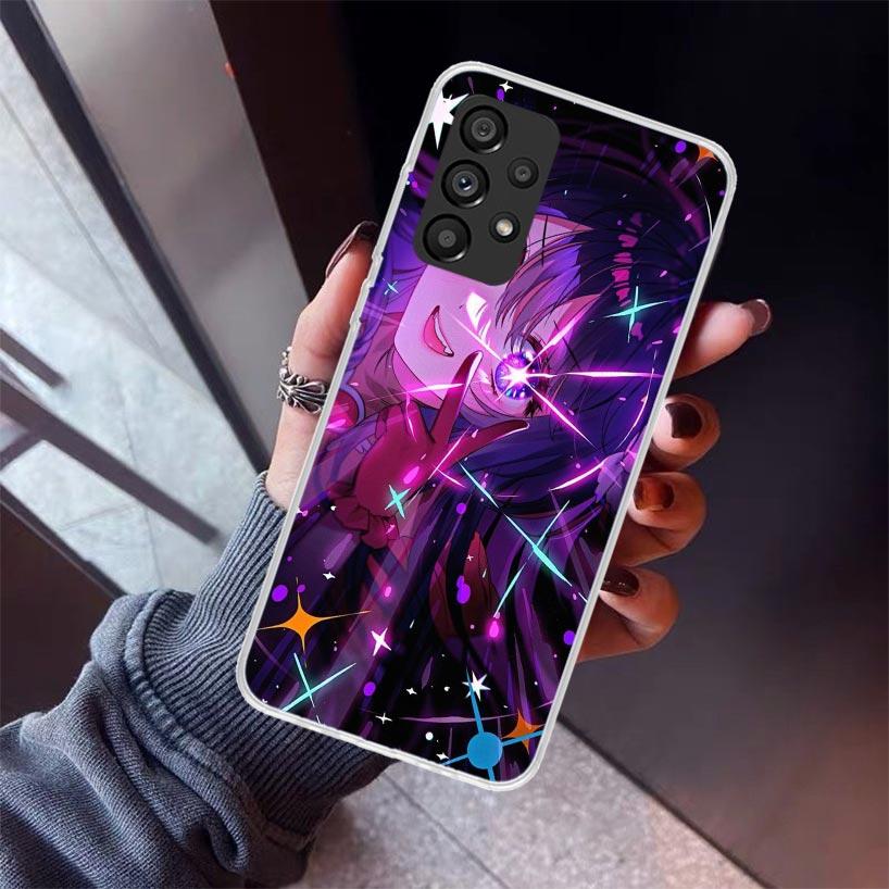 Oshi No Ko Phone Case For Samsung Galaxy A12 A52S A42 A32 A22 A51 A50 Note 20 Ultra 10 S10 Plus A71 A70 A31 A30 A10S Galaxy A12