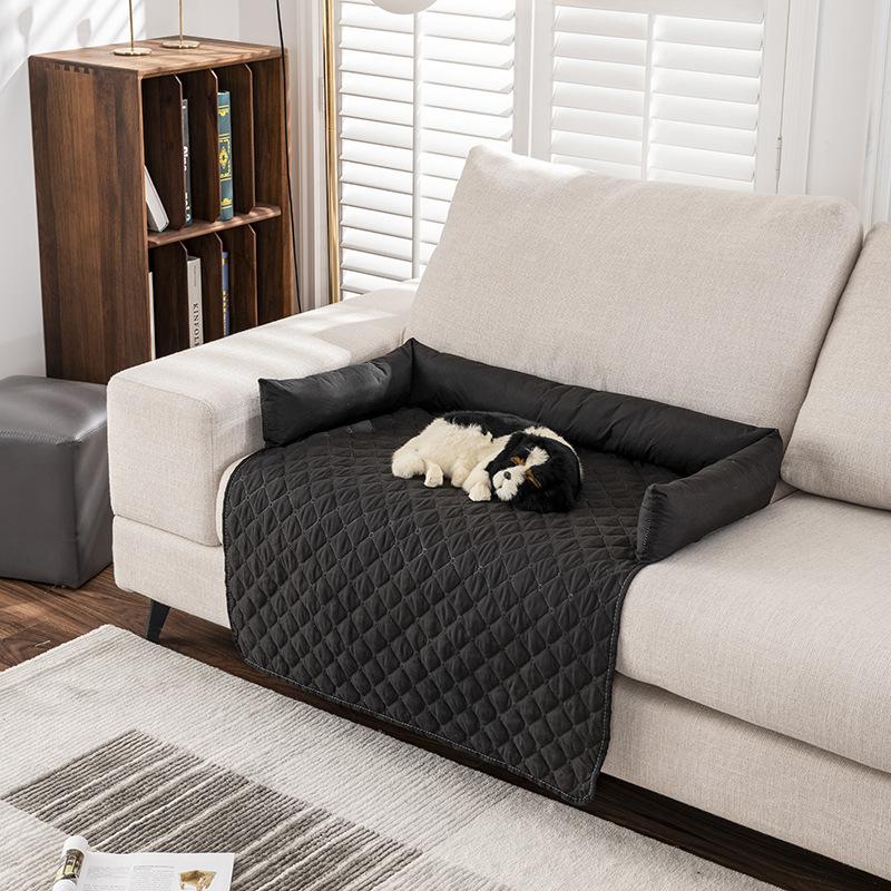 Pet Sofa Dog Kennel Cat Kennel Four Seasons Simple Waterproof Soft Comfortable Dog Mat Cat Bed Non-slip Pet Sofa Cushion