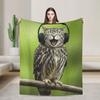 Meowl Gatto Gufo Divertente Internet Trendy Meme Coperta Super Calda Morbida Peluche Coperta Plaid Per Divano Letto Flanella Copriletto Coperta da Letto
