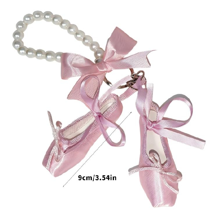 Versatile Adjustable Lanyard for Phone Cameras Small Gadgets Ballet Pearls Decoration Fashionable Carrying Solution
