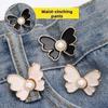 Fixed Jeans Buttons Adjustable Belt Buckles Fashionable Waist Buckle  Dress Decoration