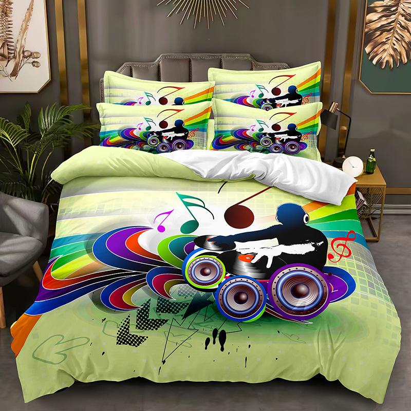 Fashion technology,3D Digital Printed Bedding, Duvet Covers, Pillowcases