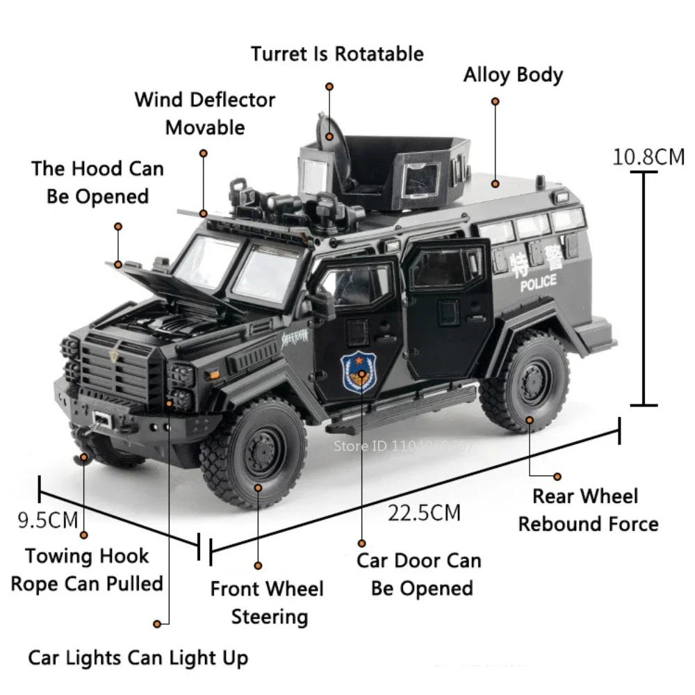 1:24 Scale Toy Model Swordtooth Tiger Explosion Proof Spinosaurus Vehicles Alloy Diecast Pull Back Military Cars for Boys Gifts