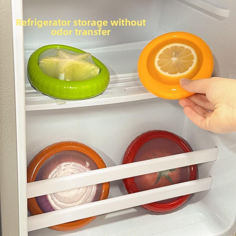 Elliptical Fresh Keeper Box With Abs Material For Vegetables And Fruits Storage