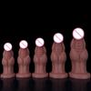 Realistic Silicone Fist Dildo - Super Thick Anal Plug, Large Phallus Erotic Toy
