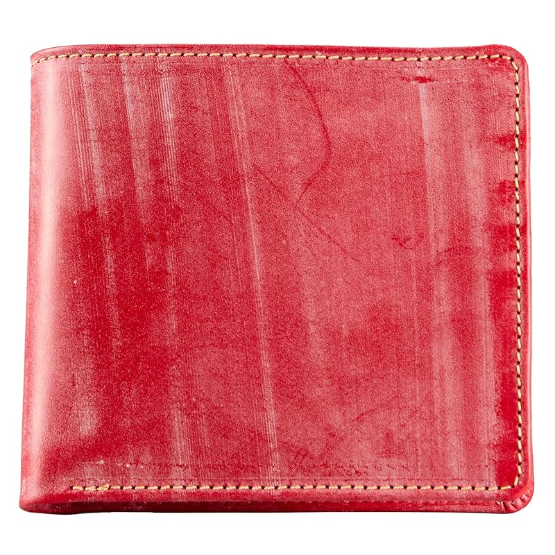 

[White House Cox] bifold wallet S2377 men s RED [product]
