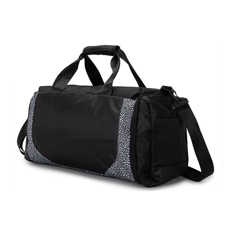 New Jordan Polyester Travel Bag, Gym Bag, Handbag Regular Unisex Black JD2233014TD-001