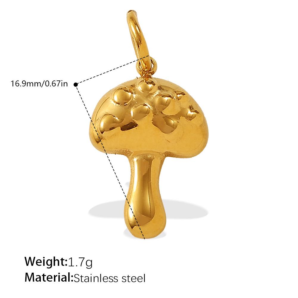 Beach Vacation Diy Oil Dripping Ceramic Fish Pendant Stainless Steel Gold Plated Cute Accessories
