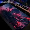 90x40CM Zwart Anime Jujutsu Kaisen Grote Muismat XXL Gojo Satoru Muismatten PC Computer Gaming Accessoires Antislip Bureau Mat