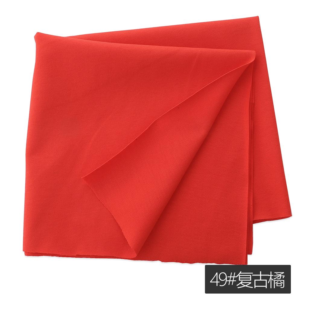 All Cotton Plain Knit Fabric Summer Baby Short Sleeved Thin Jersey Jacket Inner Lining Home Dress DIY Fashionable Sewing Cloth