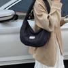 2025 Autumn New Cloud Bag Niche Large Capacity Dumpling Bag Messenger Bag Down Bag Large Bag Tote Bag Women