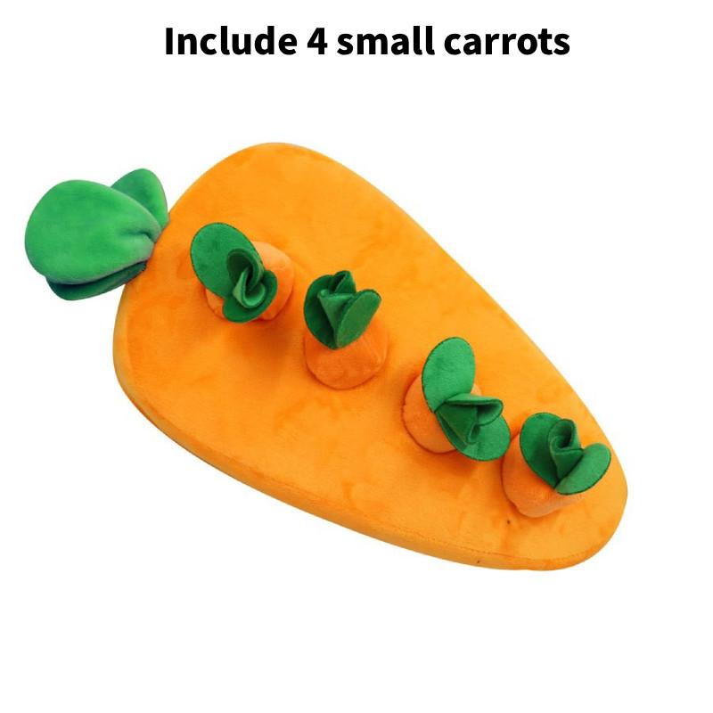 Interactive Dog Toys Strawberry Pineapple Carrot Snuffle Mat Dogs Plush Puzzle