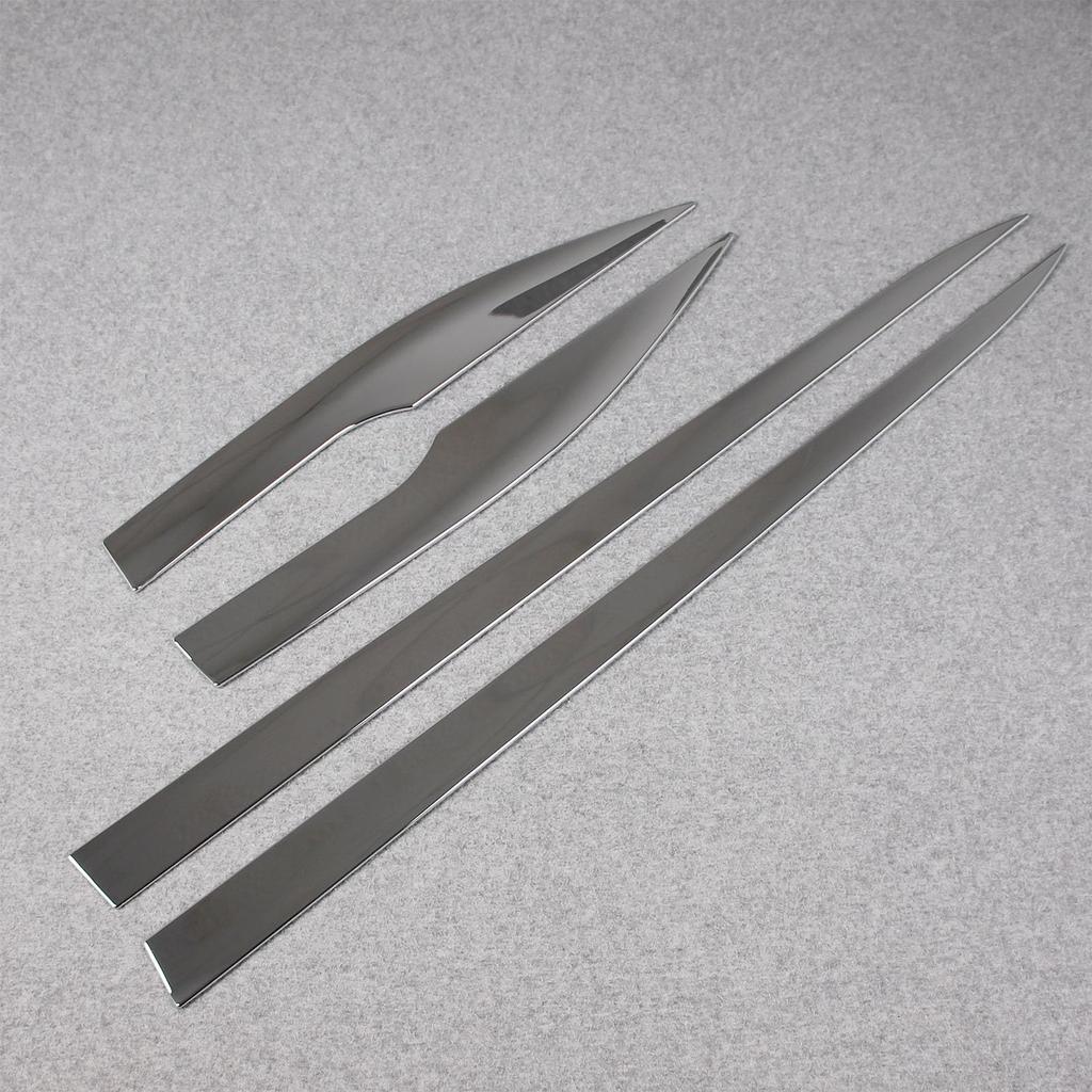 RUIQ Toyota Crown Crossover SH35 Exterior Side Door Under Designed Exclusively for the Toyota Crown Crossover Chrome-Plated Moulds,