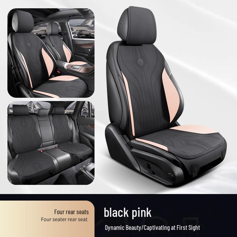 

Universal Four Seasons Suede Car Seat Cushion with Small Waist Support Standard (Front Single Seat)