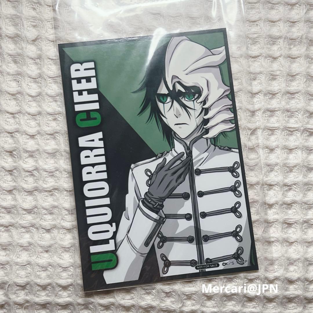 [USED] BLEACH Ulquiorra Bonus Bromide - Collaboration Cafe Honpo